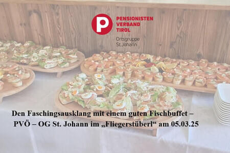 Aschermittwoch - Faschingsausklang 5.3.25 OG St.johann