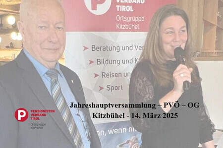 Jahreshauptversammlung - OG Kitzbühel 14.3.25
