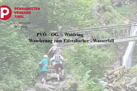 Eifersbach Wasserfall PVÖ Waidring
