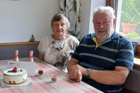 Geburtstag  Widmann Josef & Födermair PVÖ Waidring Bild 1