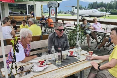 gemütliche Wanderung zum Fliegerstüberl PVÖ St. Johann Bild 13
