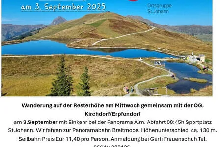 resterhöhe OG. St. Johann Kirchdorf