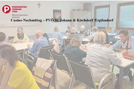 Casino- Nachmittag St. Johann & Kirchdorf/Erpfendorf