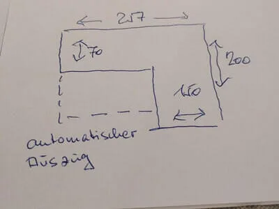 Dunkle Ecksofa Bild 1