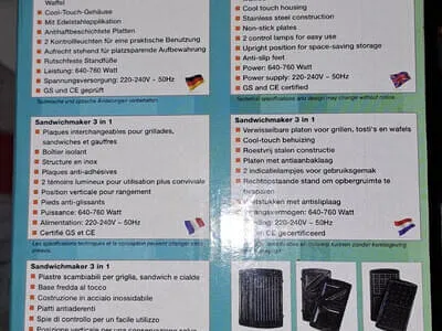 Sandwickmaker Bild 1