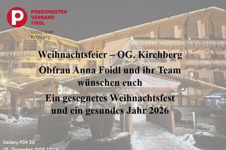 Weihnachtsfeier OG. Kirchberg 25