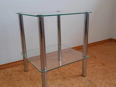 Abstelltisch / Glas