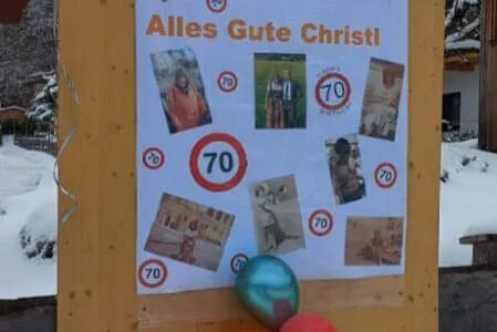 Geburtstag Reiter Christl OG. Waidring 9.1.2025 Bild 1
