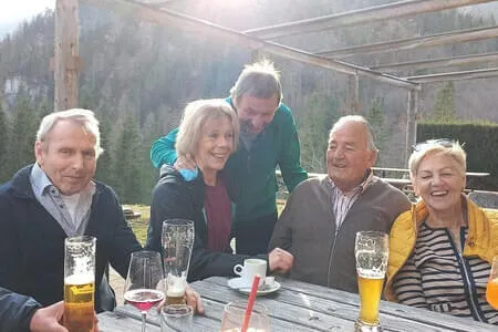 Oberweißbach Wand. Waidring 10.3.25 Bild 7