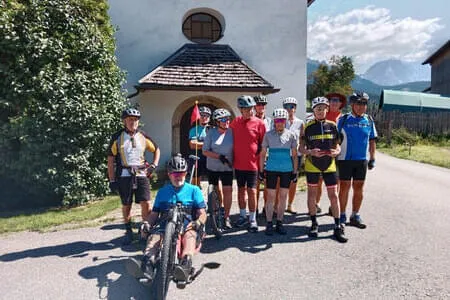 Radtour Sallfelden - Bsuch OG. Hochfilzen  Bild 5